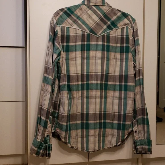 Fox Racing Men's Button Up Shirt Size Medium - Picture 7 of 8